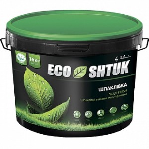 Шпаклевка Polimin EcoShtuk Fat Lime Putty мультифиниш 16 кг