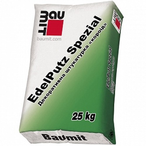 Декоративная штукатурка короед Baumit EdelPutz SM2 2 мм 25 кг в магазине Buildmag Декоративная штукатурка короед Baumit EdelPutz SM2 2 мм 25 кг