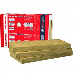 Базальтовая вата ROCKWOOL RockSlab Acoustic 100 мм 2,44 кв.м