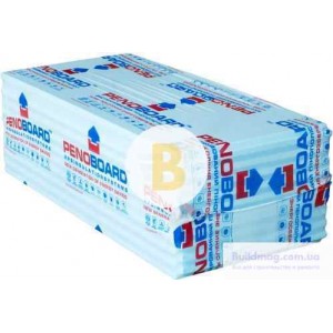 Экструзионный пенополистирол PENOBOARD 2500x600x50 мм