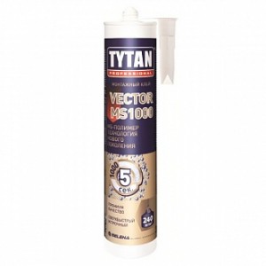 Монтажный клей Tytan Vector MS1000 белый 290 мл