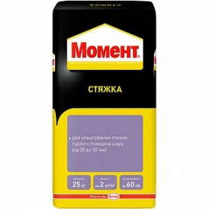 Стяжка для пола Момент 25 кг