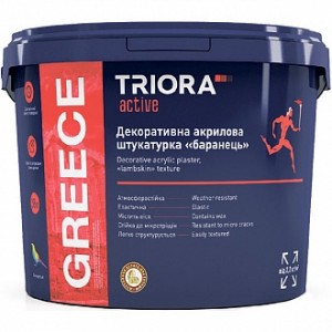 Декоративная штукатурка барашек Triora Greece 1-1,5 мм 20 кг
