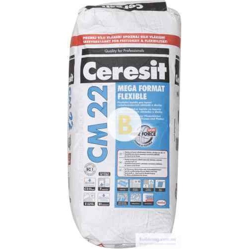Клей для плитки Ceresit СМ-22 Mega Format Flexible 25 кг