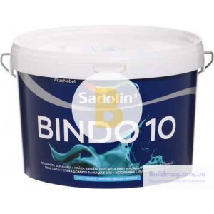 Краска Sadolin Bindo 10 BW (WO) белый 2,5 л