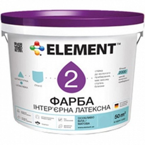Краска Element 2 белый 5 л