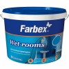 Краска Farbex Wet Rooms белый 4,2 кг