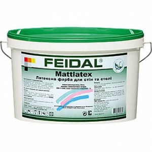 Краска латексная Feidal Mattlatex мат белый 5 л