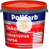 Краска акриловая Polifarb DekoPlast мат белый 8 кг