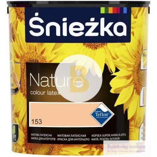 Краска Sniezka Nature 153Т райская птица 5 л в магазине Buildmag Краска Sniezka Nature 153Т райская птица 5 л