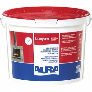 Краска Aura Luxpro ExtraMatt белый 2,5 л 2,9 кг