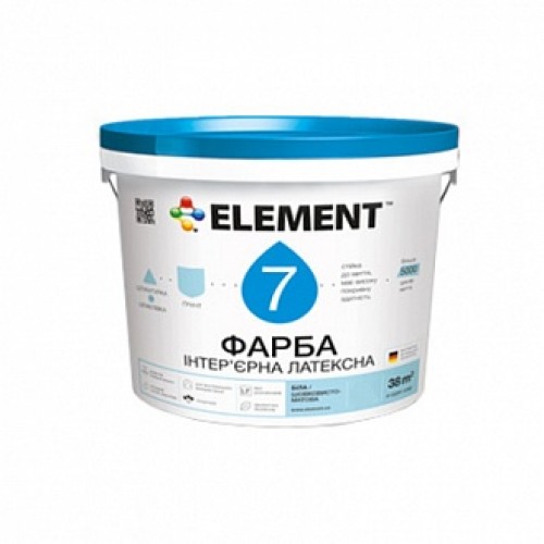 Краска Element 7 База А белый 10 л