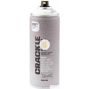 Краска аэрозольная Montana CRACKLE EFFECT белоснежный мат 400 мл