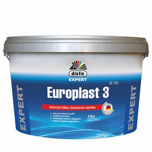 Краска Dufa Europlast 3 DE 103 белый 2,5 л