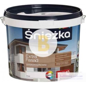 Краска Sniezka Extra Fasad (колеровка) база под тонировку 15 л 20 кг