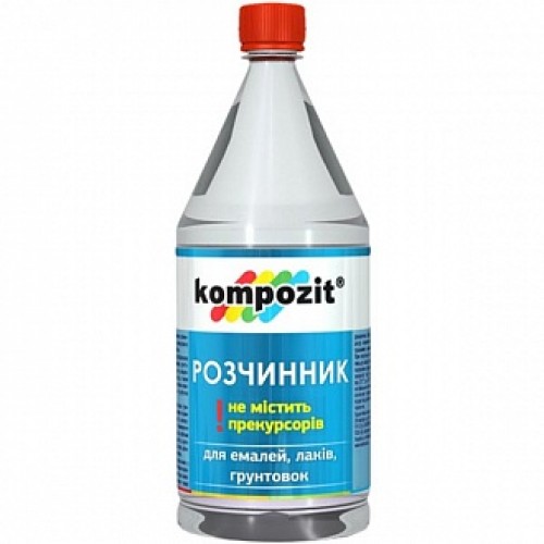 Растворитель универсальный Kompozit 2 л в магазине Buildmag Растворитель универсальный Kompozit 2 л