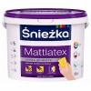 Краска латексная Sniezka Mattlatex мат белый 10 л 14 кг