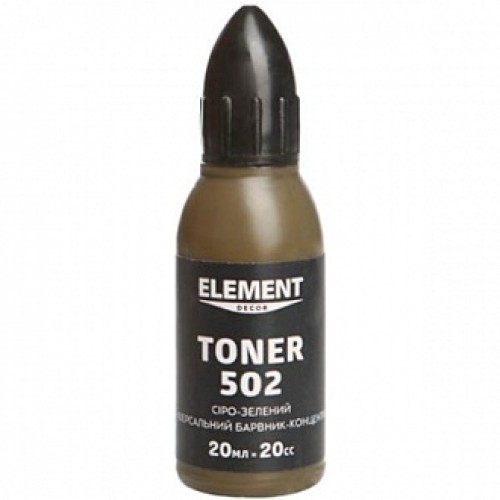 Колер Element Decor Toner серо-зеленый 20 мл в магазине Buildmag Колер Element Decor Toner серо-зеленый 20 мл