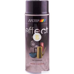 Аэрозольная краска Motip Deco Effect с эффектом металлик черный 400 мл