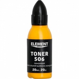 Колер Element Decor Toner лимонный 20 мл