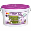 Краска акриловая Feidal Innenlatex Seidenglanz 20 шелковистый глянец белый 1 л