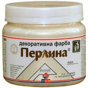 Краска декоративная акриловая Ircom Decor жемчуг 0,1 л