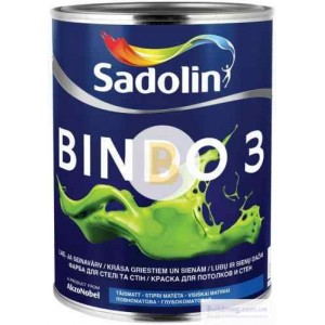 Краска Sadolin Bindo 3 WO белый 1 л