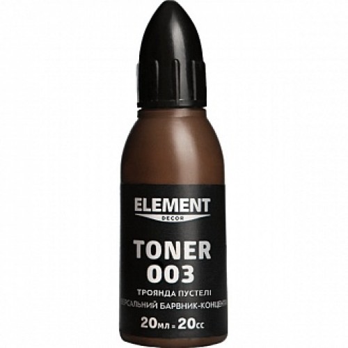 Колер Element Decor Toner роза пустыни 20 мл в магазине Buildmag Колер Element Decor Toner роза пустыни 20 мл