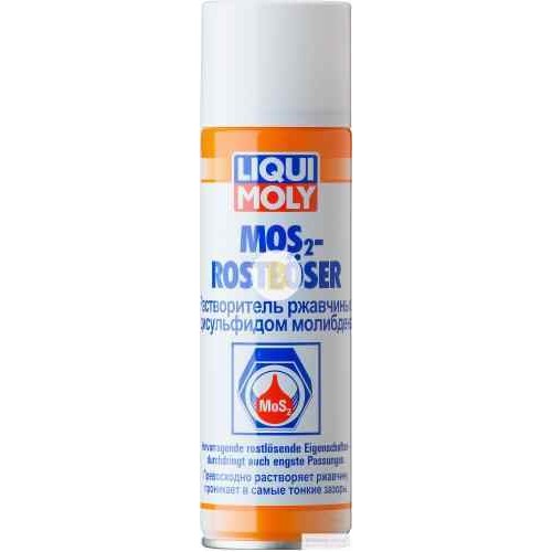 Растворитель ржавчины дисульфидом молибдена MoS2-Rostloser Liqui Moly 0,3 л в магазине Buildmag Растворитель ржавчины дисульфидом молибдена MoS2-Rostloser Liqui Moly 0,3 л