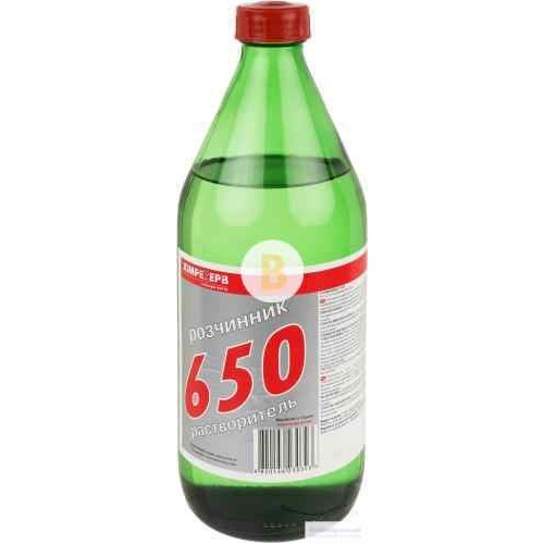 Растворитель Р-650 (стекло) ХимреZерв 0.82 кг в магазине Buildmag Растворитель Р-650 (стекло) ХимреZерв 0.82 кг