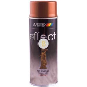 Аэрозольная краска Motip Deco Effect с эффектом бронзы античное золото 400 мл