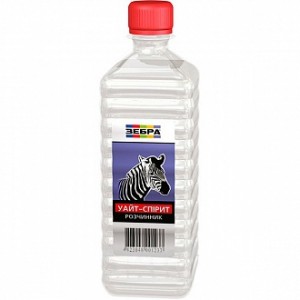 Растворитель Уайт-спирит ZEBRA 0,5 л