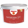 Краска декоративная Effect Naturstein mittel Alpina белый 7 кг