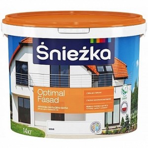 Краска Sniezka Optimal Fasad белый 5 л