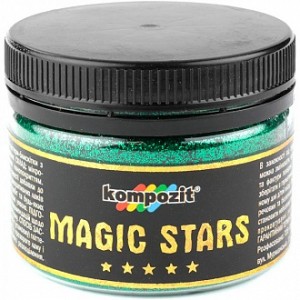 Глиттер MAGIC STARS Kompozit изумруд
