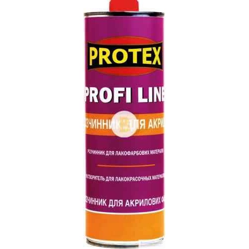 Растворитель для акриловых продуктов PROFILINE Protex 1 л в магазине Buildmag Растворитель для акриловых продуктов PROFILINE Protex 1 л