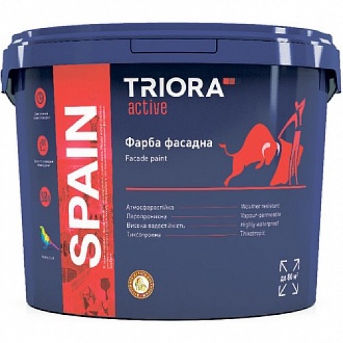 Краска Triora SPAIN белый 1 л