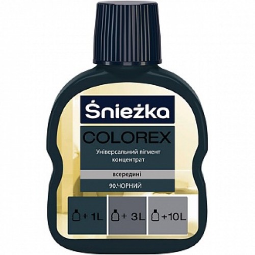 Пигмент Sniezka Colorex черный 100 мл