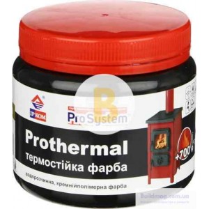 Краска ІРКОМ термостойкая +700°C золото мат 0,35 л