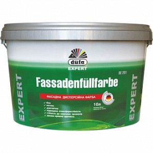 Краска Dufa Fassadenfullfarbe DE 201 белый 10 л