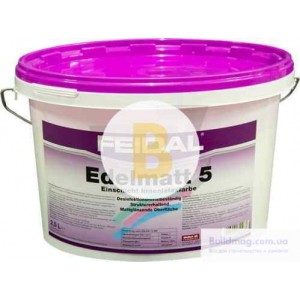 Краска латексная Feidal Edelmatt 5 шелковистый мат белый 2,5 л