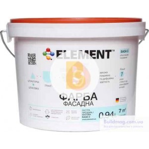 Краска Element 9 база С база под тонировку 0,94 л