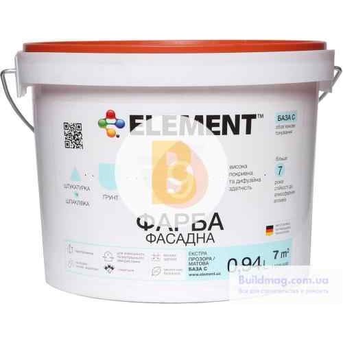 Краска Element 9 база С база под тонировку 0,94 л в магазине Buildmag Краска Element 9 база С база под тонировку 0,94 л