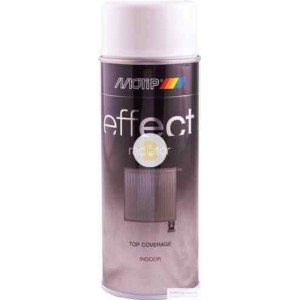 Аэрозольная краска Motip Deco Effect для бытовых радиаторов белый глянец 400 мл