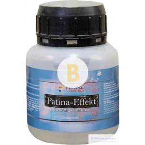Раствор для декорирования металлических поверхностей Feidal Patina-Effect голубой 0.1 л