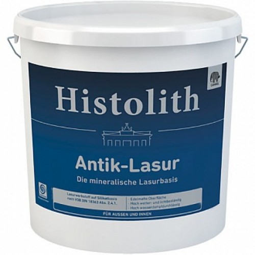 Краска декоративная Histolith Antik Lasur Caparol бесцветный 5 л в магазине Buildmag Краска декоративная Histolith Antik Lasur Caparol бесцветный 5 л