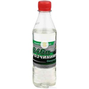 Растворитель 646 П Запорожавтобытхим 0,4 л