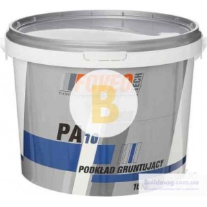 Грунтовочная краска акриловая водоэмульсионная Foveo Tech РА10 мат белый 16 кг