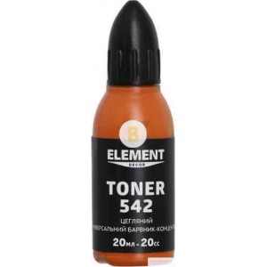 Колер Element Decor Toner кирпичный 20 мл