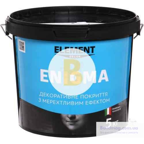 Краска декоративная Decor Enigma Element Decor прозрачный 5 кг в магазине Buildmag Краска декоративная Decor Enigma Element Decor прозрачный 5 кг